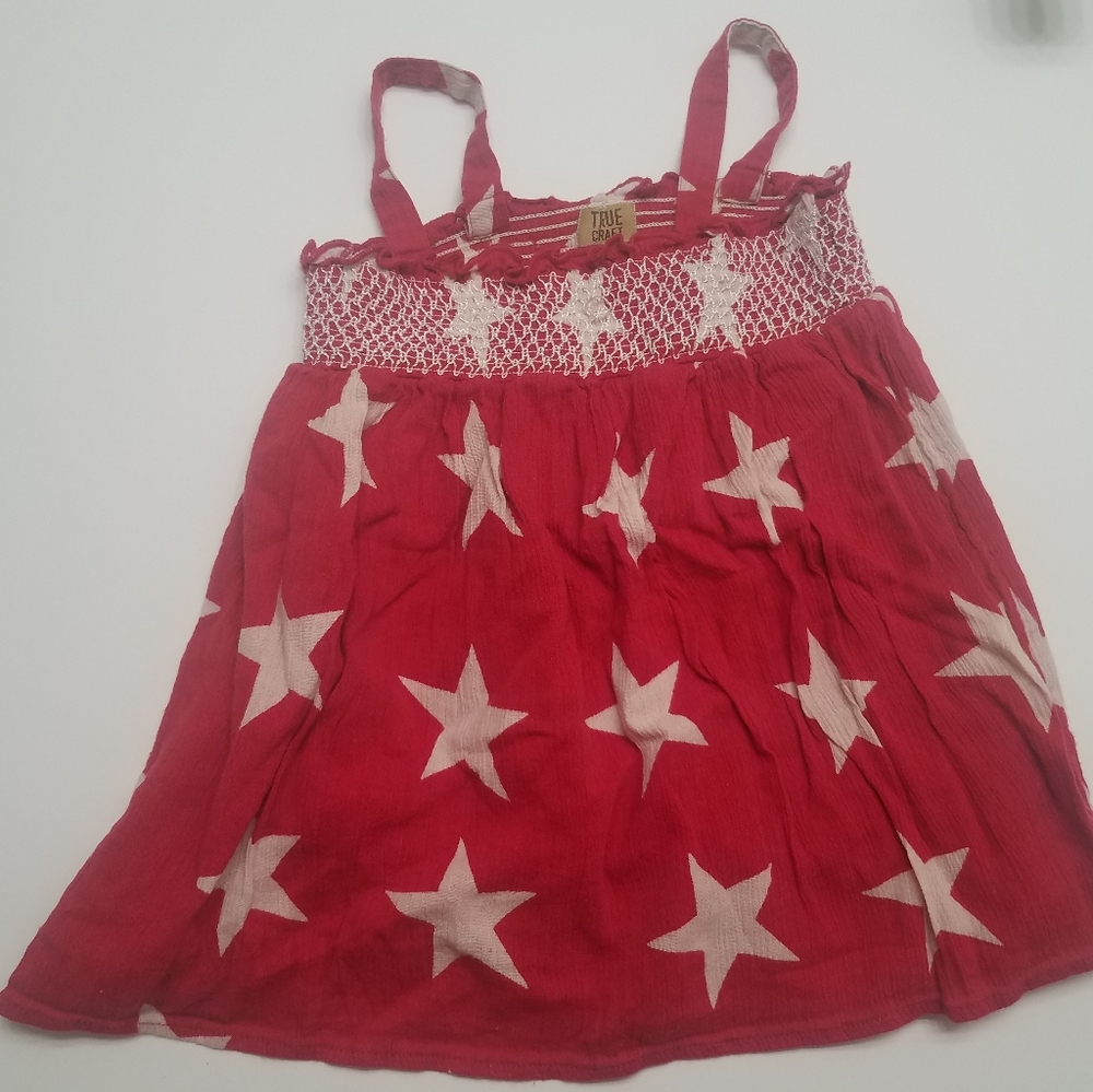 True Craft Toddler Star Print Dress
